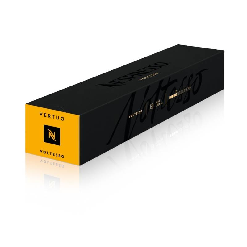 Nespresso Voltesso Vertuo Line 10 Espresso Kaffeekapseln Gelb 40 ml Leicht & süß von Nespresso