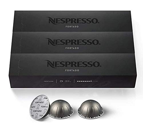 Original Nespresso Vertuo Line FORTADO Geschmack Kaffee 4 Hülsen 40 Kapseln von Nespresso