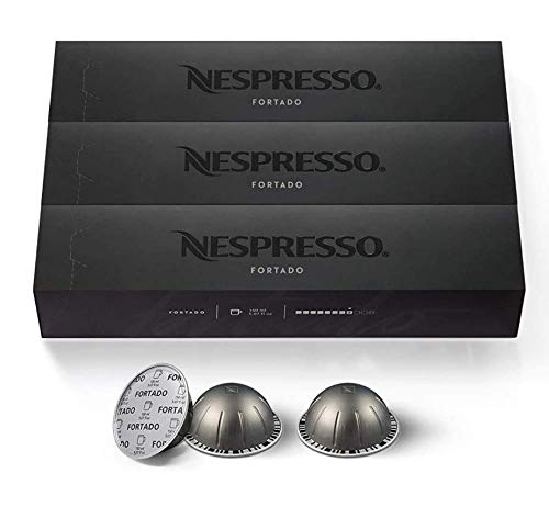 Original Nespresso Vertuo Line FORTADO Geschmack Kaffee 4 Hülsen 40 Kapseln Original Nespresso Vertuo Line FORTADO Geschmack Kaffee 4 Hülsen 40 Kapseln von Nespresso