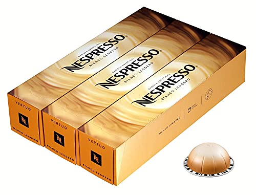 Vertuoline made for Double Cappuccino (2.7 ounce): Bianco Leggero, 30 Capsules von Nespresso