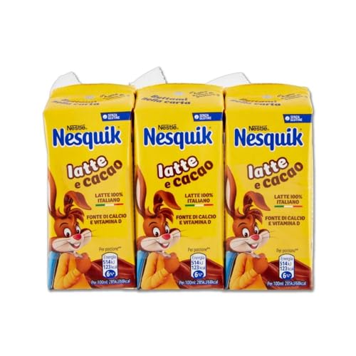 Nesquik Agita e Gusta Milch und Schokolade trinkfertig 3 x 180 ml Nesquik Agita e Gusta Milch und Schokolade trinkfertig 3 x 180 ml von Nesquik