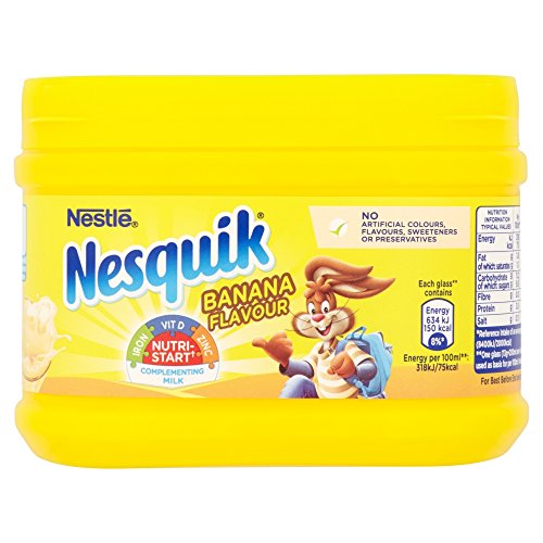 Nesquik Bananengeschmack Milkshake Mix 300g 10er Pack von Nesquik
