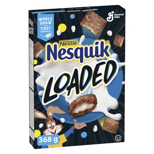Nesquik Getreidebox mit Vanillecreme-Füllung, 368 g Packung Müsli Nesquik Getreidebox mit Vanillecreme-Füllung, 368 g Packung Müsli von Nesquik