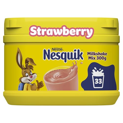 Nesquik Nestlé Milkshake Mix Erdbeergeschmack, 300 g Nesquik Nestlé Milkshake Mix Erdbeergeschmack, 300 g von Nesquik