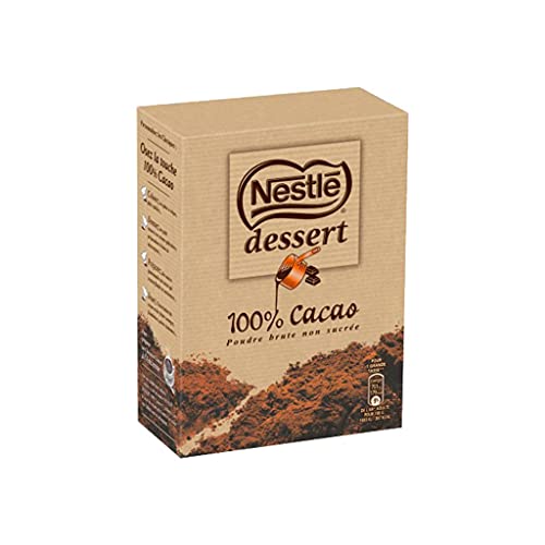 Nestlé Dessert 100% Cacao en Poudre 250g (lot de 3 von Geakv