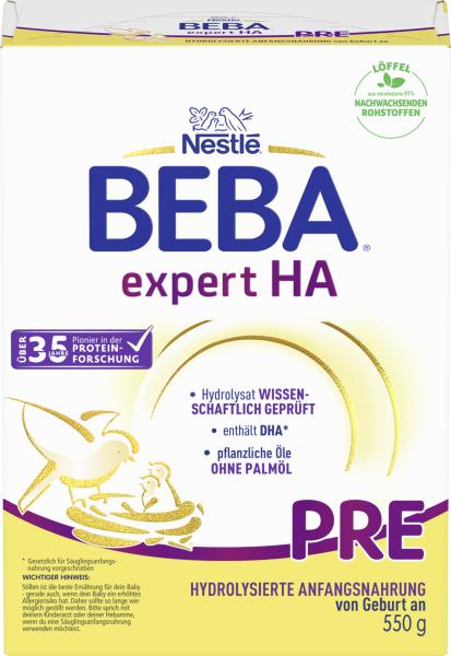 Nestlé Beba Anfangsmilch Expert HA Pre von Geburt an von Nestlé Beba