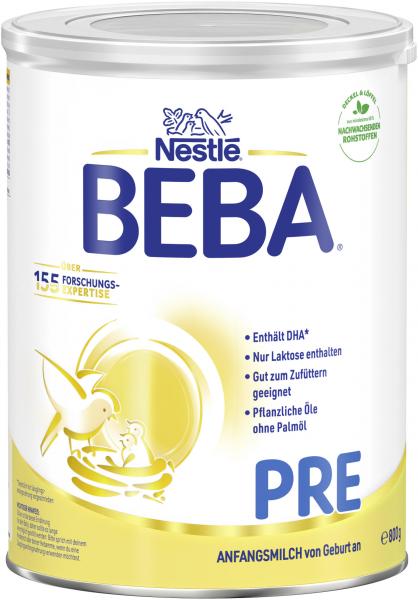 Nestlé Beba Pre Anfangsmilch von Geburt an von Nestlé Beba