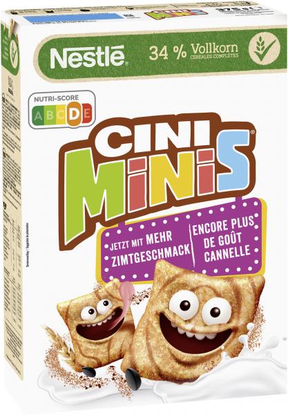 Nestlé Cini Minis Cerealien mit Zimtgeschmack und Vollkorn von Nestlé Cerealien