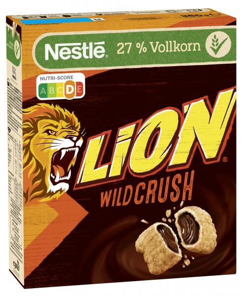 Nestlé Lion Wildcrush Schoko & Karamell von Nestlé Cerealien