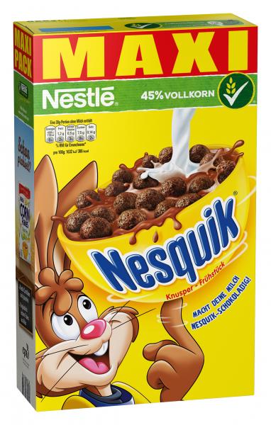 Nestlé Nesquik Knusper-Frühstück Cerealien mit Vollkorn von Nestlé Cerealien