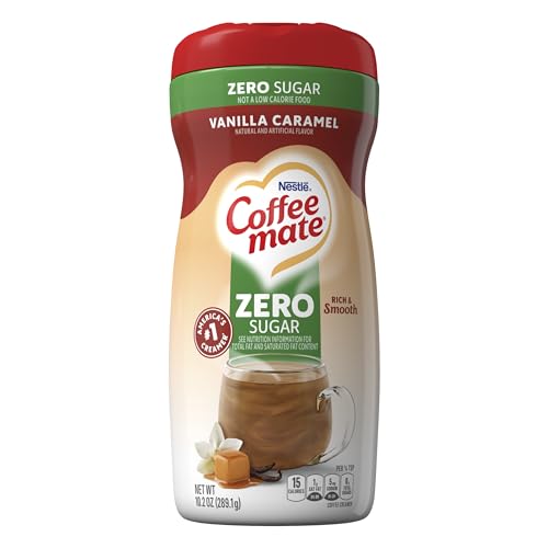 Nestle Coffee-Mate Vanilla Caramel Sugar Free, 1er Pack (1 x 289 g Packung) von Nestlé Coffee Mate