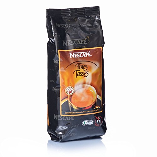 Nestlé NESCAFÉ Fines Tasses Füllprodukt Getränke Automaten löslicher Bohnenkaffee, 3 KG von Nestlé
