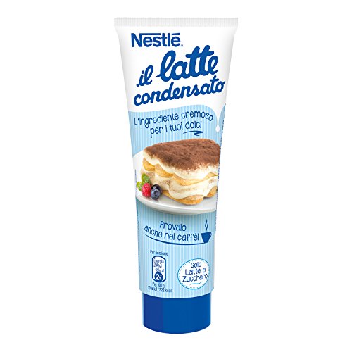 Nestlé Kondensmilch Vollkonzentrat gesüßt Ideal für süße Rezepte Tube, 170g von Nestlé Italiana Spa