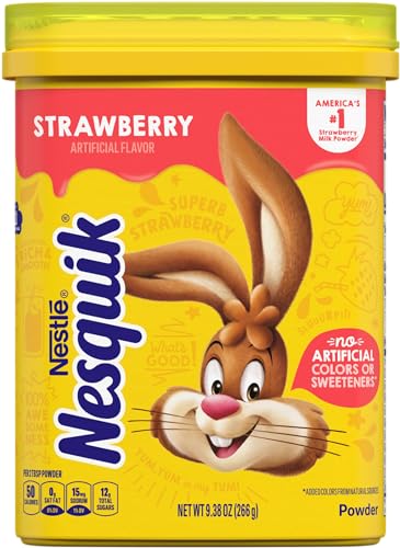 Nesquik Strawberry Powder Drink Mix, 25 ml von Nestle Nesquik
