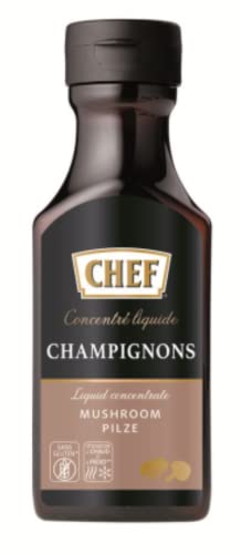 CHEF Premium Konzentrat - Pilzfond, flüssig, für ca.6 Liter, 190 ml von CHEF