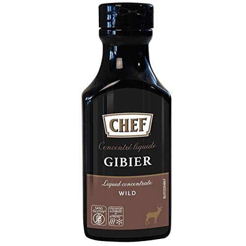 CHEF Premium Konzentrat - Wildfond, flüssig, für ca.6 Liter, 200 ml von CHEF