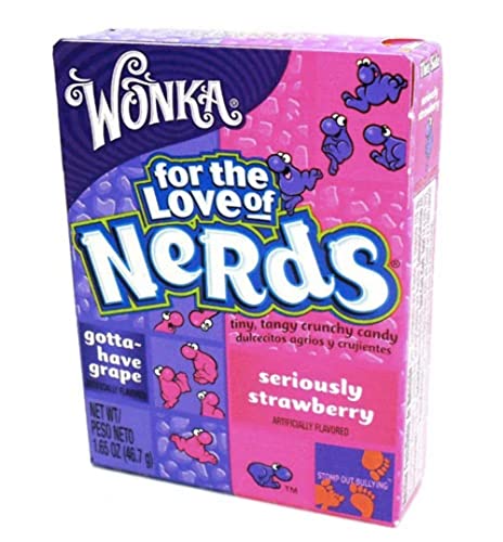 Wonka Nerds Strawberry/Grape 46g von Wonka