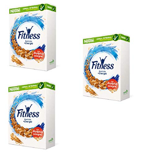 3x Nestlé Fitness Original Cerealien Vollkorn Weizen und Haferflocken 3x Nestlé Fitness Original Cerealien Vollkorn Weizen und Haferflocken von Nestlé