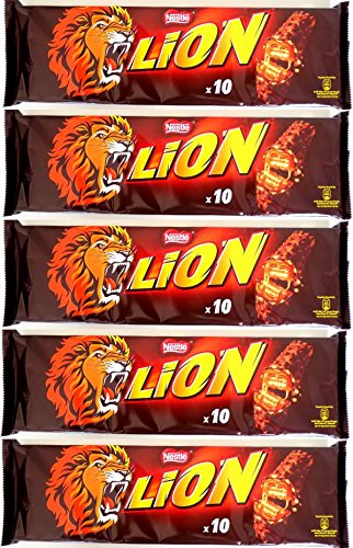 5 x LION RIEGEL 10er PACK á 420g Incl. Goodie von Flensburger Handel 5 x LION RIEGEL 10er PACK á 420g Incl. Goodie von Flensburger Handel von Nestlé