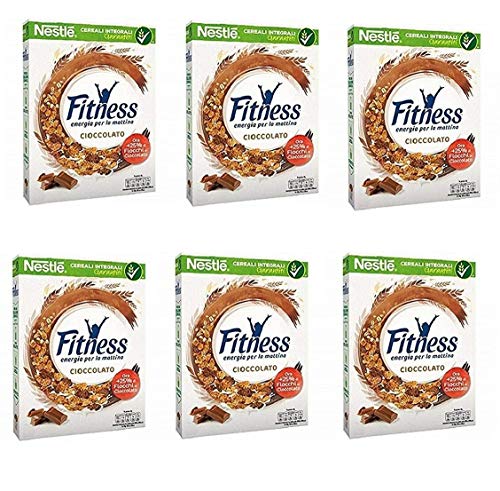 6x Nestlé Cereali Fitness Cioccolato Cerealien ganze Körner Schokolade 375 gr von Nestlé