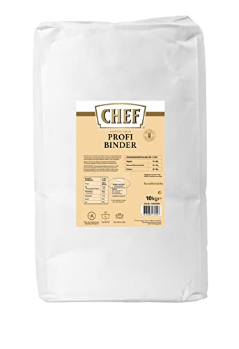CHEF Profi Binder, Natürliche Kartoffelstärke, Bain-Marie stabil, 1er Pack (1 x 10kg Sack) von NESTLÉ PROFESSIONAL