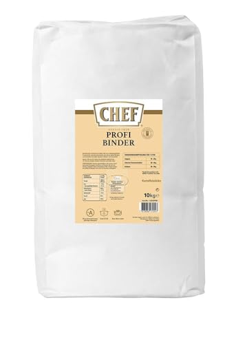 CHEF Profi Binder, Natürliche Kartoffelstärke, Bain-Marie stabil, 1er Pack (1 x 10kg Sack) von NESTLÉ PROFESSIONAL