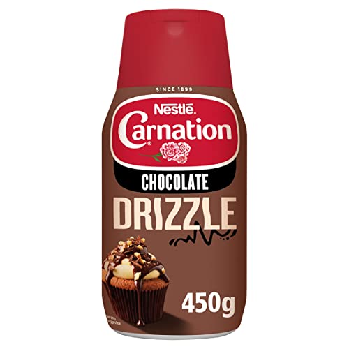 Carnation Chocolate Drizzle Condensed Milk Dessert Sauce Bottle 450g von Nestlé