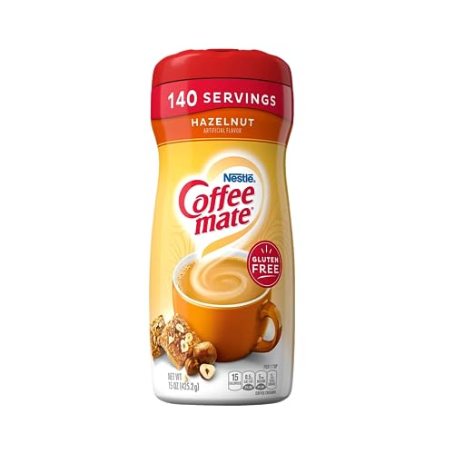 Coffee-Mate Hazelnut Powdered Coffee Creamer, Kaffeesahne PULVER HASELNUß von Coffee Mate