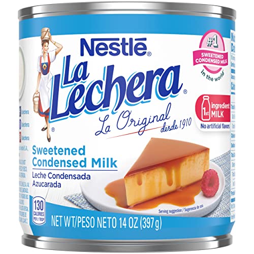 NESTLE LA LECHERA Süßungsmittelhaltige Kondensmilch (397 g) - Flüssigkeit, Süß. von Nestlé
