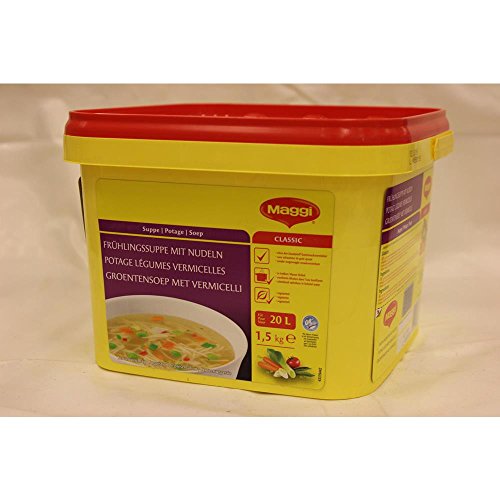 Maggi Groentensoep met Vermicelli 1500g Dose (Frühlingssuppe mit Nudeln) von Nestlé