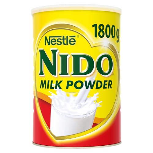 Nido Instant Vollmilchpulver, Ersatz für frische Milch, für Tee und Kaffee, 1,8 kg Dose von Nido