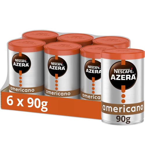 Nescafe Azera Americano Instant-Kaffee, 90 g, 6 Stück von Nestlé