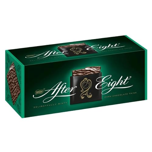 AFTER EIGHT - Dunkle Minzschokolade Thins | 300 g Karton Minzschokoladen von Nestlé