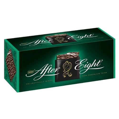 AFTER EIGHT - Dunkle Minzschokolade Thins | 300 g Karton Minzschokoladen von After Eight