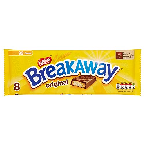 Nestle Breakaway Milk Chocolate Covered Biscuits Individually Wrapped Ref 12173826 [Pack 8] von Nestle