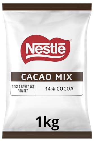 NESTLÉ Cacao Mix, kakaohaltiges Getränkepulver für Automaten, 1er Pack (1 x 1kg Beutel) von NESTLÉ PROFESSIONAL