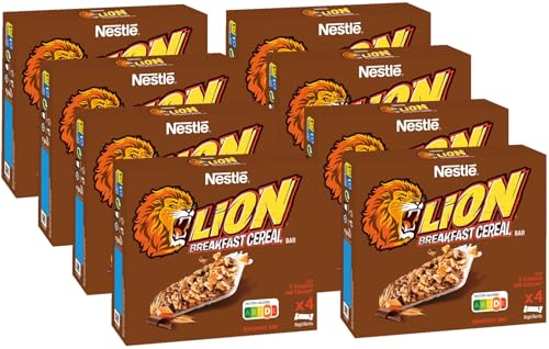 Nestlé Cerealien Lion Cerealien Riegel, Keine Künstlichen Aromen, 8er Pack (à 4x25g) von Nestlé