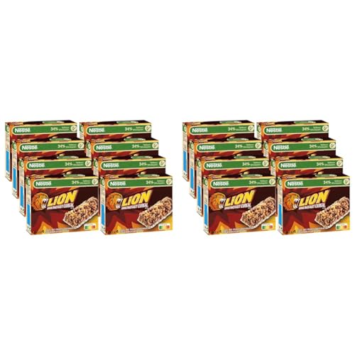 Nestlé Cerealien Lion Cerealien Riegel, Keine Künstlichen Aromen, 16er Pack (à 4x25g) von Nestlé