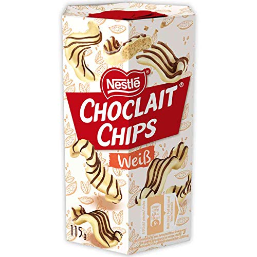 Nestlé Choclait Chips Weiße Schokochips, 115 g Nestlé Choclait Chips Weiße Schokochips, 115 g von Nestlé