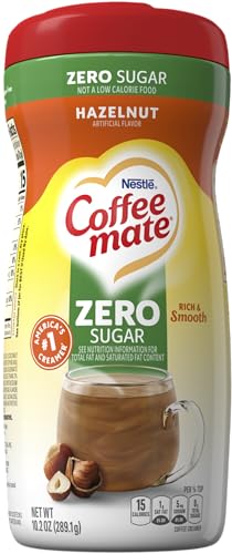 Nestle Coffee-Mate Hazelnut Sugar Free, 6er Pack (6 x 289 g) von Nestlé