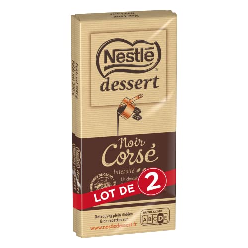 Nestlé Dessert Tablette Noir Corsé (lot de 2) von Nestlé