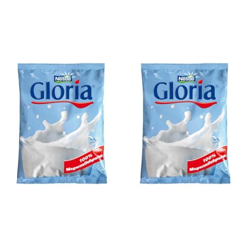 Nestlé GLORIA Magermilchpulver, 500 g (2er Pack) von Nestlé