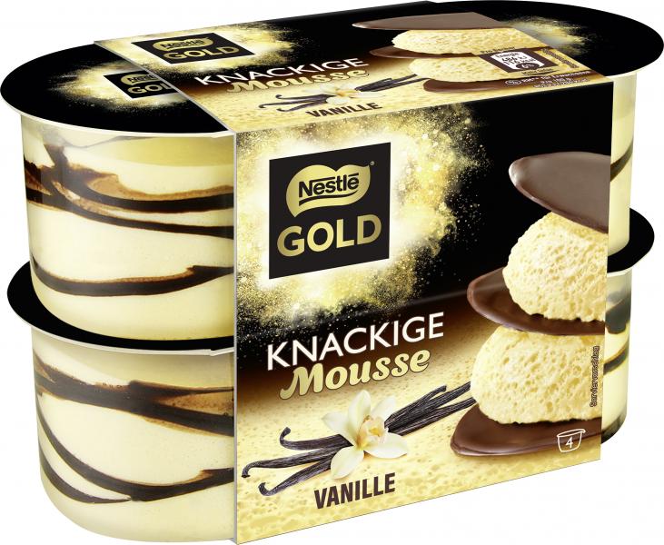 Nestlé Gold Knackige Mousse Vanille von Nestlé