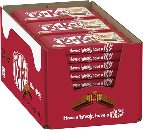 Nestlé KitKat Classic Schokoriegel, Knusper-Riegel mit Milchschokolade & knuspriger Waffel, 24er Pack (24x41,5g) von Kitkat