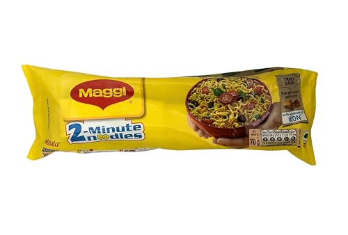 Nestle Maggi 2 Minuten Instant Nudeln, Masala, 560 g Beutel Nestle Maggi 2 Minuten Instant Nudeln, Masala, 560 g Beutel von Nestle