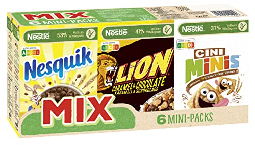 Nestlé Mix Cerealien Mini Packs, 1er Pack 200 g (à 4 x 30g, 2 x 40g) von Nestlé