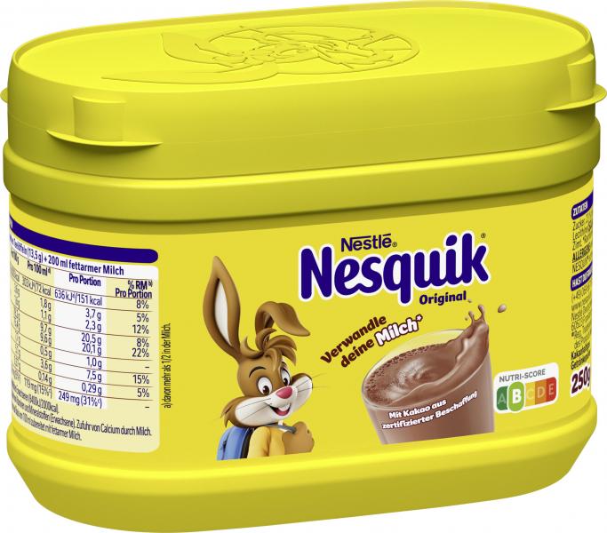 Nestlé Nesquik kakaohaltiges Getränkepulver von Nestlé