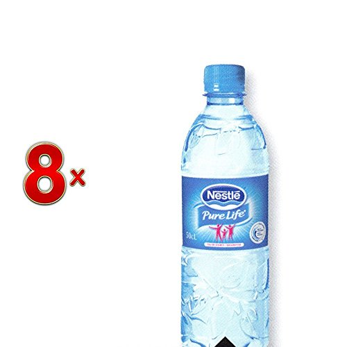 Nestle Pure Life PET 3 x 8-Pack á 500 ml Flasche (stilles Mineralwasser) von Nestlé