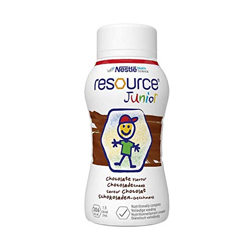 Nestle Resource Junior Schokolade, 200 ml - 4 Flaschen von Nestlé