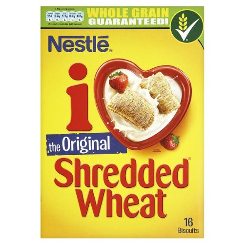 Nestlé The Original Shredded Wheat 16 Kekse, 8 Stück von Nestlé